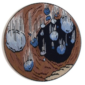 Kristin Saeterdal tapestry, Falling Stones
