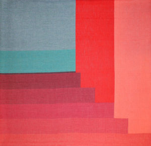 Margo Selby weaving