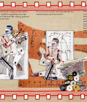 On The Melancholy of Tailors-2009-Embroidery