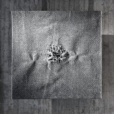 Kristina Aas, Broken_2013_152x156cm_digital_jacquard_weave_wool