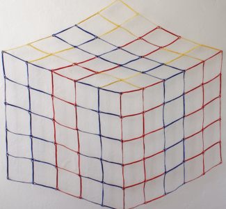 1 paper thread Cube IV Luis Acosta