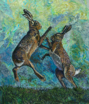 Boxing Hares