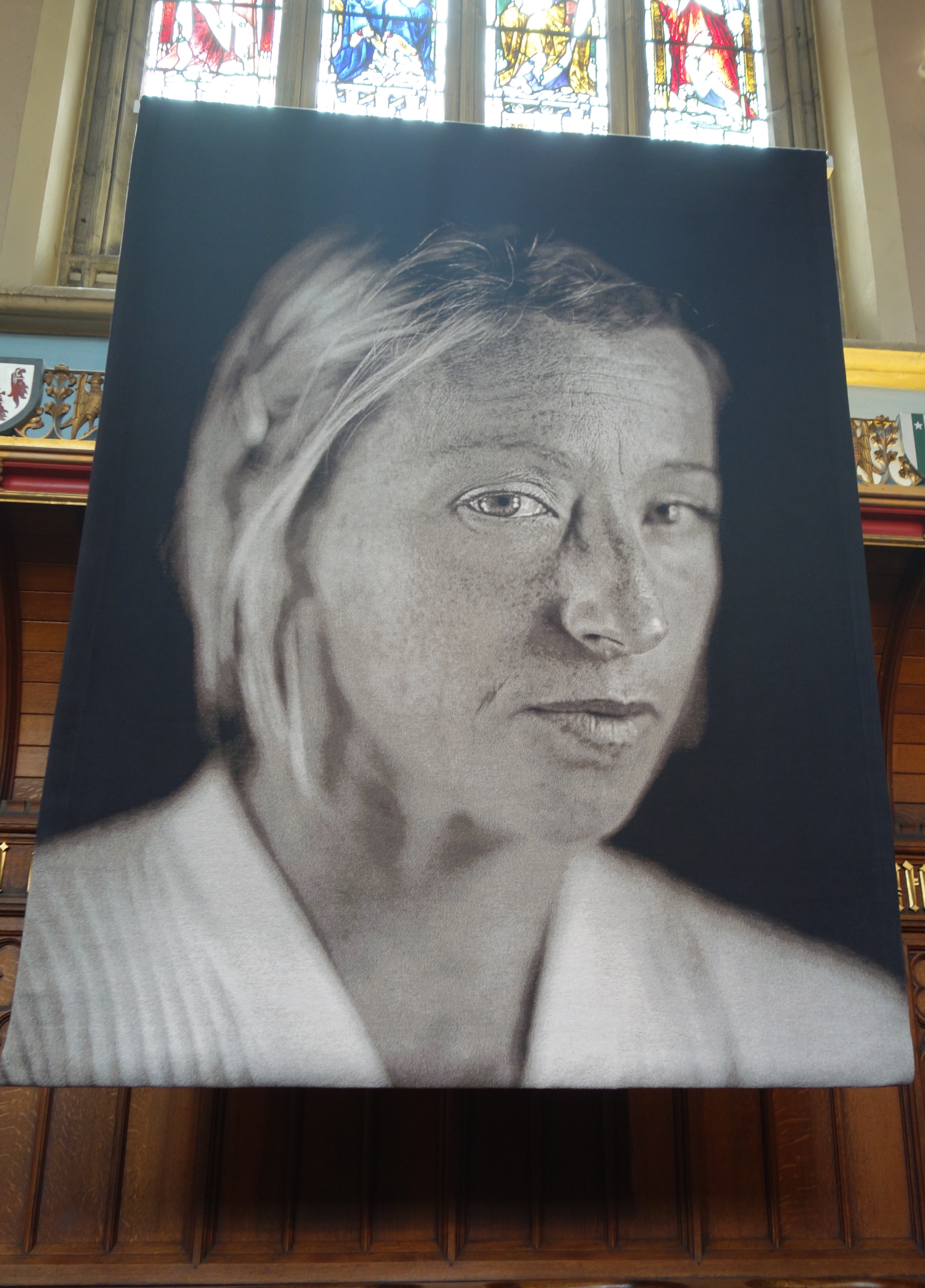 Chuck close top tapestry