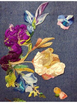 Hand embroidery by Mariana Guagliano
