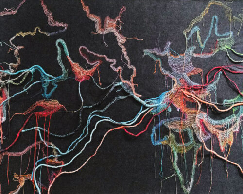 01. Brankica Zilovic textile art LIFE 186x400cm