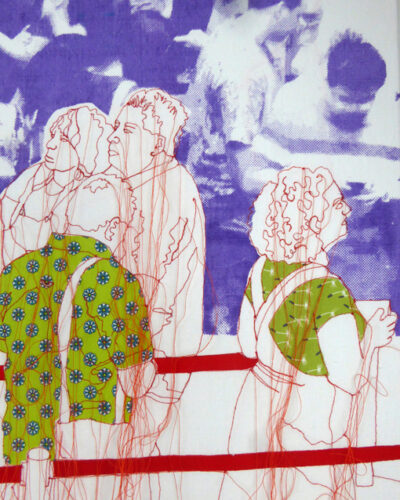 Rosie James, textile artist The art queue detail