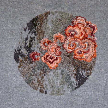 Kelly Tobias embroidery Bloom