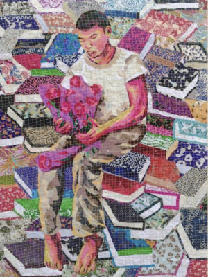textile collage sapna karn